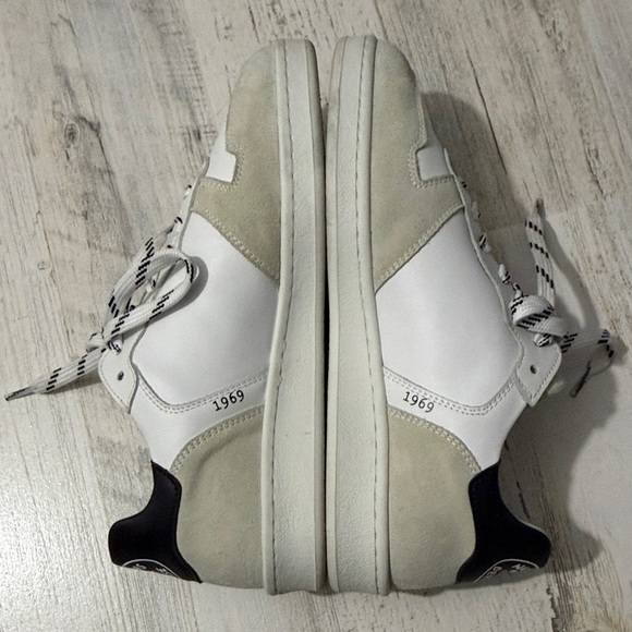 33.9 The Original White and Black Women's Sneakers - Picture 7 of 12